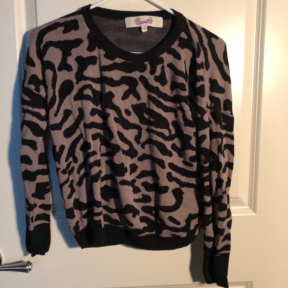 Leopard sweater